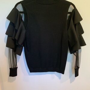 Dressy long sleeve sweater